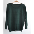 Ottoman Design Round Neck Knit Women Sweater